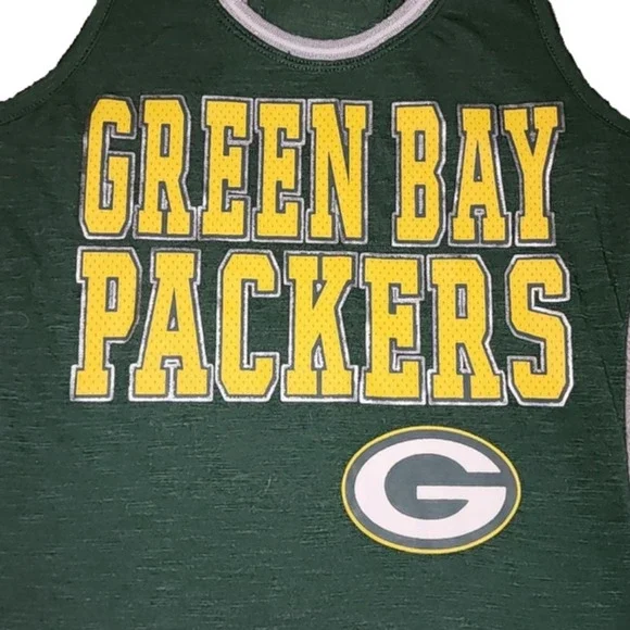 NFL Green Bay Packers Green Tank Top - Picture 2 of 4